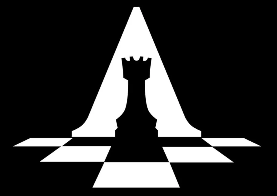 Masonic Rook Centerpiece